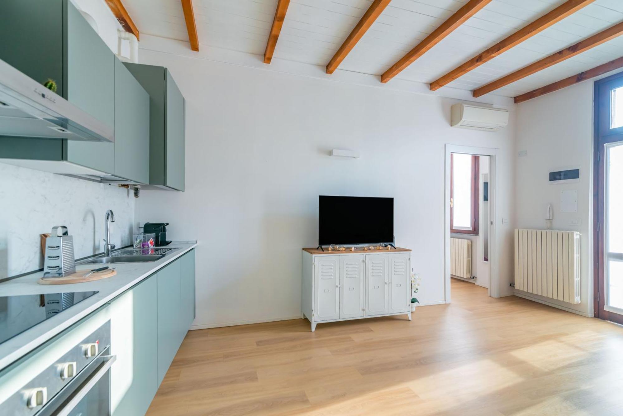 Casa Allegra_bilocale in centro con posto auto Pavia Esterno foto